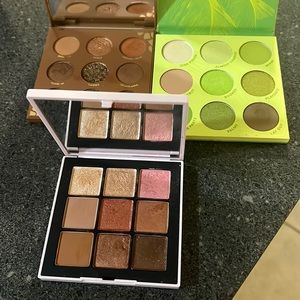 Nars’ Orgasm Rising shadow palette; Colourpop In the Limelight & wild Child